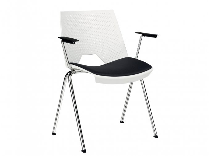 Konferenční židle s čalouněným sedákem | Ressed