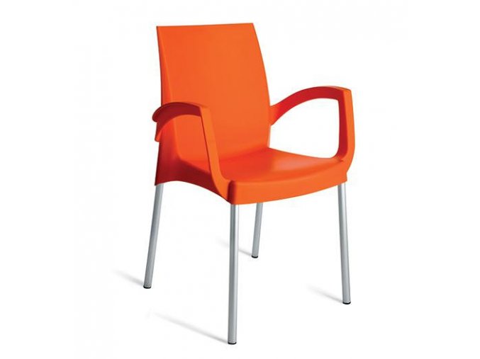 Židle s područkami - polypropylen | Ressed