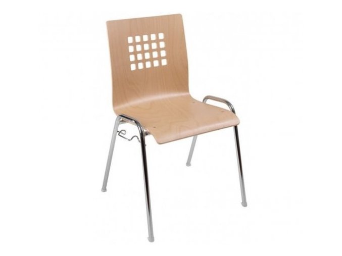 Překližková konferenční židle - spojování do řady| Ressed
