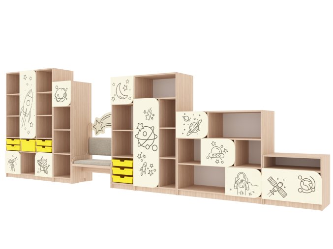 Skříně s dětskými motivy | Ressed