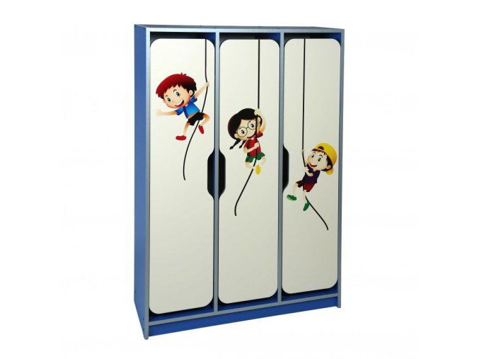 Dětská šatní skříň, fotopotisk