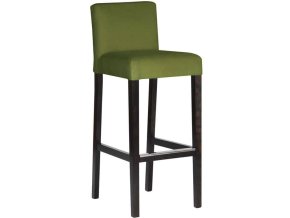 Barová židle s čalouněným opěrákem | Ressed