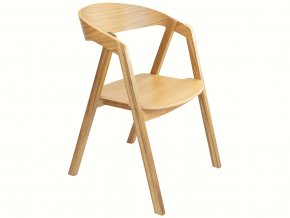 Dubová židle - stohovatelná + područky | Ressed