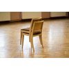 Buková židle s čalouněným sedákem ve stohovatelné verzi do kulturních domů | Ressed