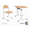 Set lavice a židle do tříd základních škol | Ressed