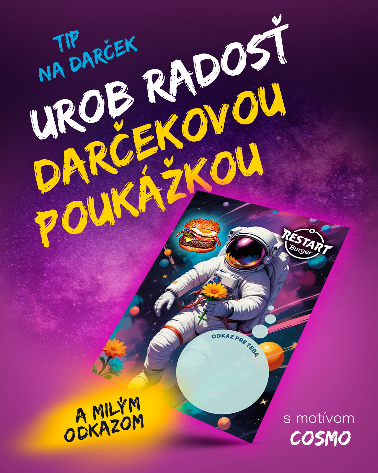 Darčekové poukážky: Dar, ktorý zanechá spomienky, radosť a plné brucho