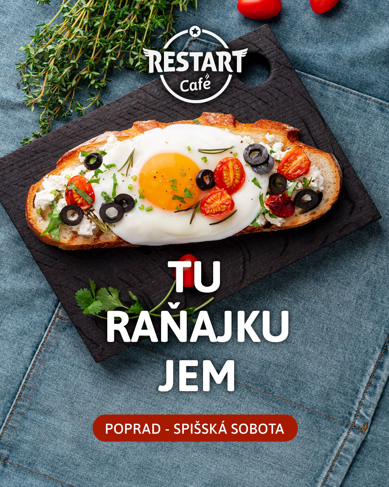 Raňajky v RB Lounge