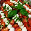 Mozzarela-třešinky, cherry rajčata, bazalka - odběr 31.12.