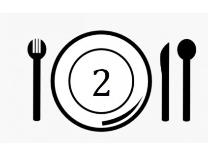 Vepřová kapsa plněná šunkou a vejcem, hranolky