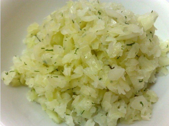 zelny salat s koprem