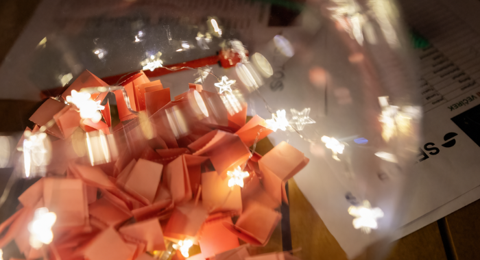 Tombola a zábava během večírku