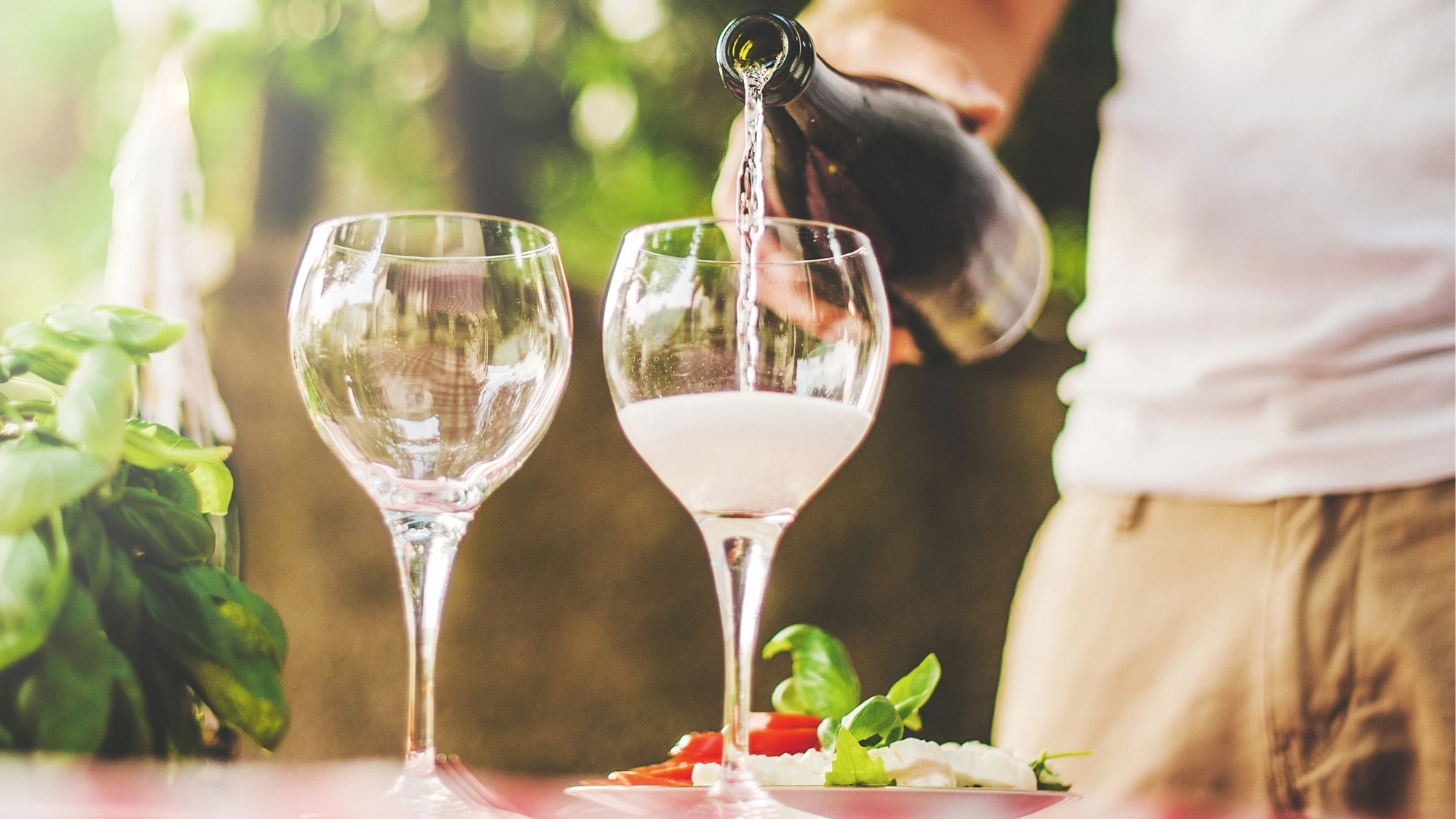 Prosecco koutek v Podolce – šumivé víno na svatbu u vody