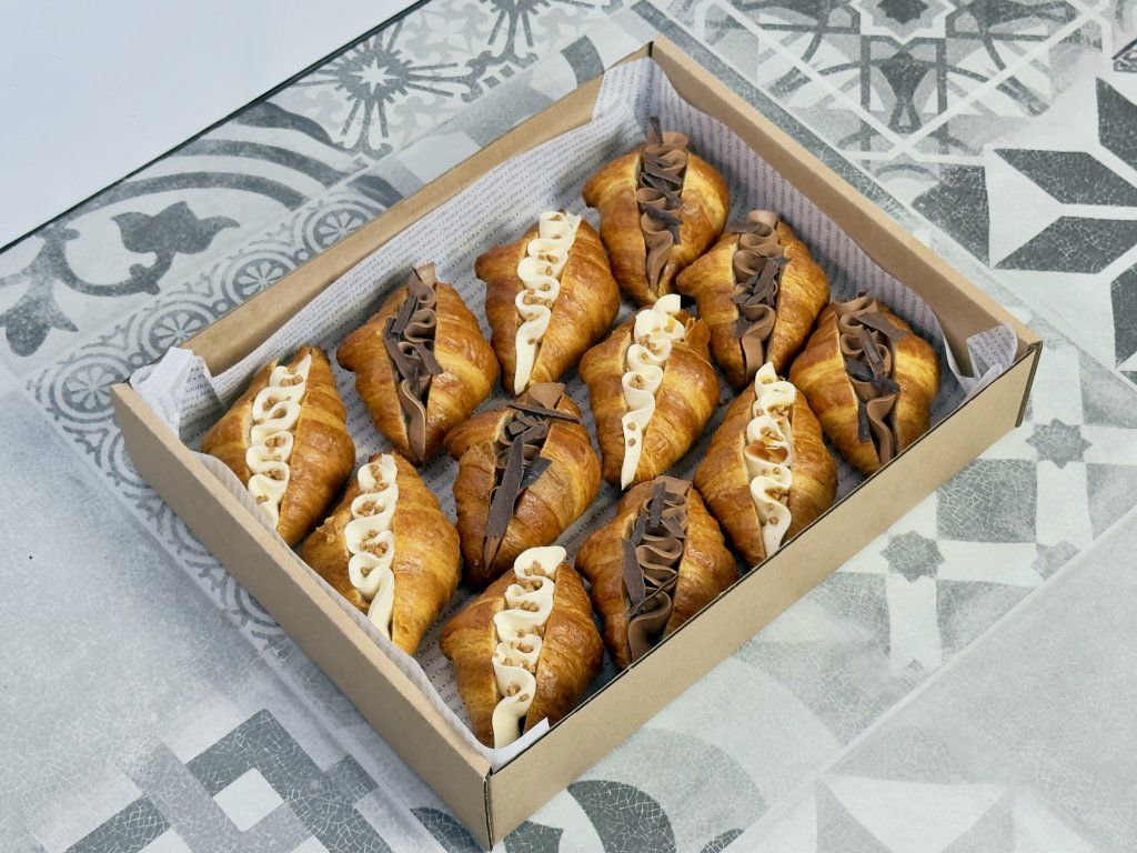 Croissant slaný karamel detail – Podolka