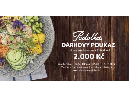podolka praha voucher 2000