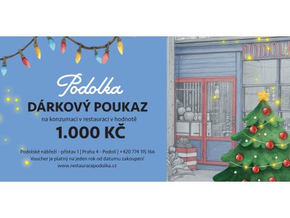 vanoce podolka restaurace 1000