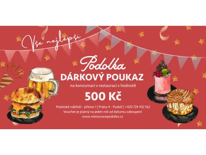 narozeninovy voucher podolka 500