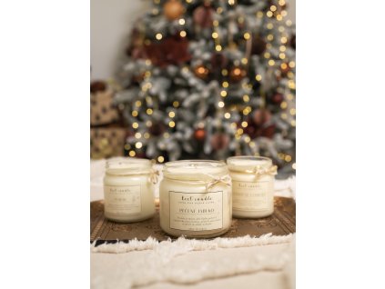 Sójová svíčka s vůní PEČENÉ JABLKO - 285g