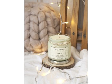 Rest candle Vánoční sójová svíčka s vůní SVAŘÁK - 285g