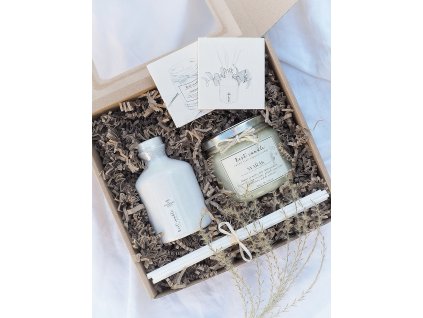 dárková sada aroma difuzér a sójová svíčka