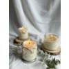 Sójová svíčka ve skle Rest candle med a tabákové listy
