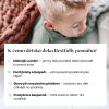 RESTFULLY Dětská zátěžová uklidňující deka