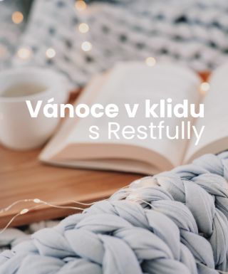 Vánoce nemusí být shon - naše zátěžové deky & pomůcky Restfully pomáhají tělu uvolnit napětí, zpomalit dech a přirozeně se...