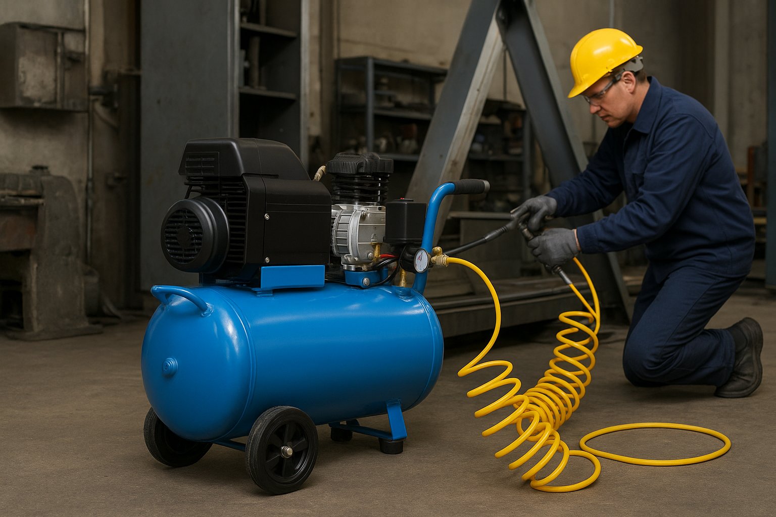 Kompresory a príslušenstvo: Ako vybrať ten správny pre váš dom, dielňu či firmu