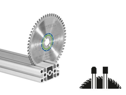 Festool Pílový kotúč do kotúčovej píly HW 160x20x2,2 TF52 ALUMINIUM/PLASTICS 496306