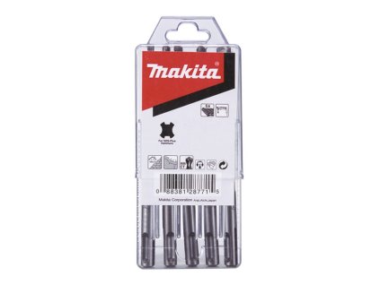 Makita 5-dielna sada vrtákov SDS plus