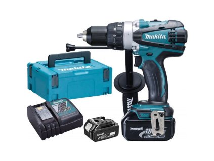 Makita AKUMULÁTOROVÝ VŔTACÍ SKRUTKOVAČ S PRÍKLEPOM DHP458RTJ