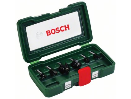 Bosch  6-dielna sada TC fréz (8 mm stopka)