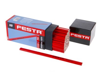 Festa Drevená tesárska ceruza čierna