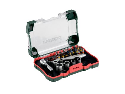 Metabo Račna 1/4" s hrotmi a nástavcami