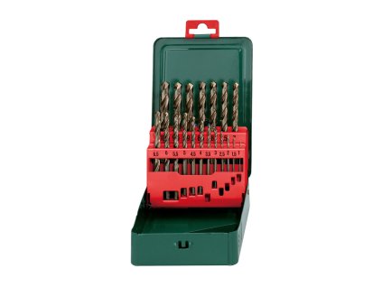 Metabo 19-dielna sada vrtákov HSS-Co, 1 - 10 mm