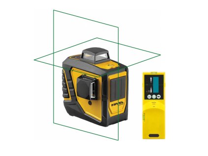 Nivel System Krížový laser CL2D-G + prijímač CLS-1G