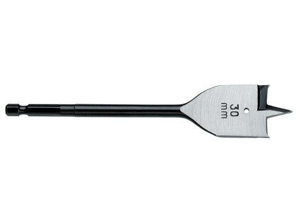 Metabo Plochý frézovací vrták do dreva 8 x 160 mm, stopka 1/4"