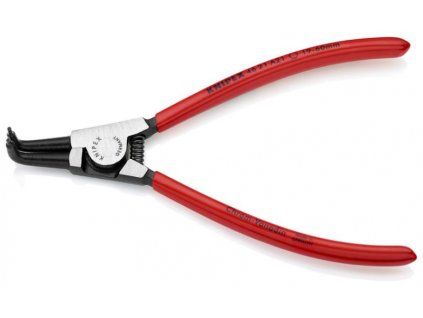 Knipex Segerové kliešte zahnuté vonkajšie 19 - 60 mm