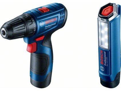 Bosch Akumulátorový vŕtací skrutkovač GSR 120-LI + GLI 12V-300