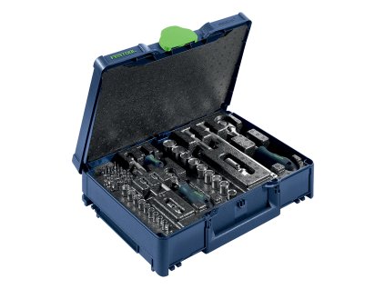 Festool 49-dielna sada hlavíc a hrotov s račňami 1/4" + 1/2" SYS3 M 112