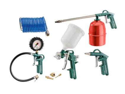 Metabo 5-dielna pneumatická sada LPZ 7 SET