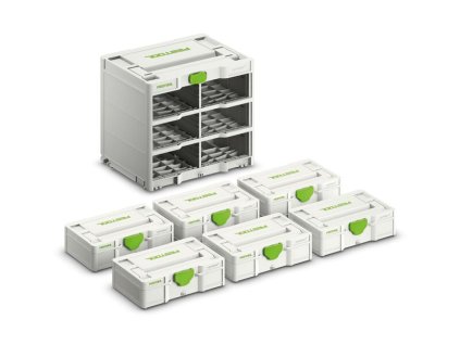 Festool Systainer³ Rack SYS3-RK/6 M 337-Set