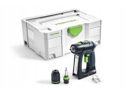 Festool Akumulátorový vŕtací skrutkovač C 18 Li-Basic