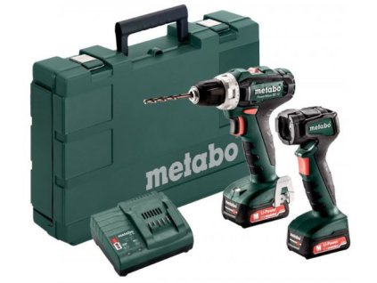 Metabo Akumulátorový vŕtací skrutkovač PowerMaxx BS 12 + lampa