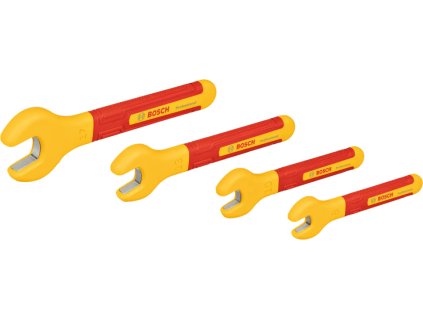 Bosch 4-dielna sada vidlicových kľúčov VDE 8 - 17 mm