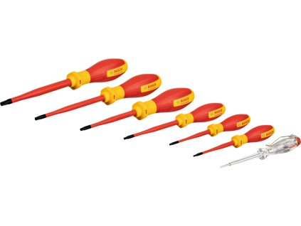 Bosch 7-dielna sada skrutkovačov VDE TX