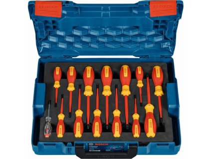 Bosch 14-dielna sada skrutkovačov VDE v L-BOXXE