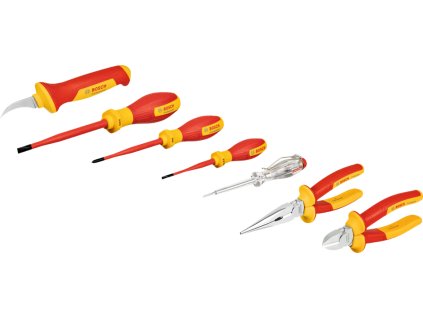 Bosch 7-dielna sada ručného náradia VDE