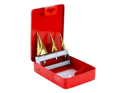 Festa Sada stupňovitých vrtákov TiN