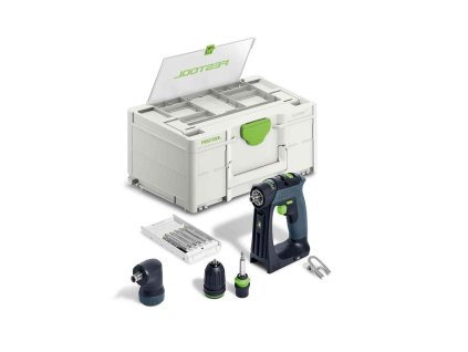 Festool Akumulátorový vŕtací skrutkovač CXS 18-Basic-Set