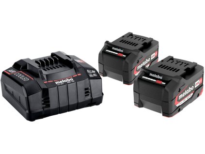 Metabo Sada akumulátorov 2 x 18 V 5,2 Ah + nabíjačka ASC 145
